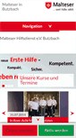Mobile Screenshot of malteser-butzbach.de